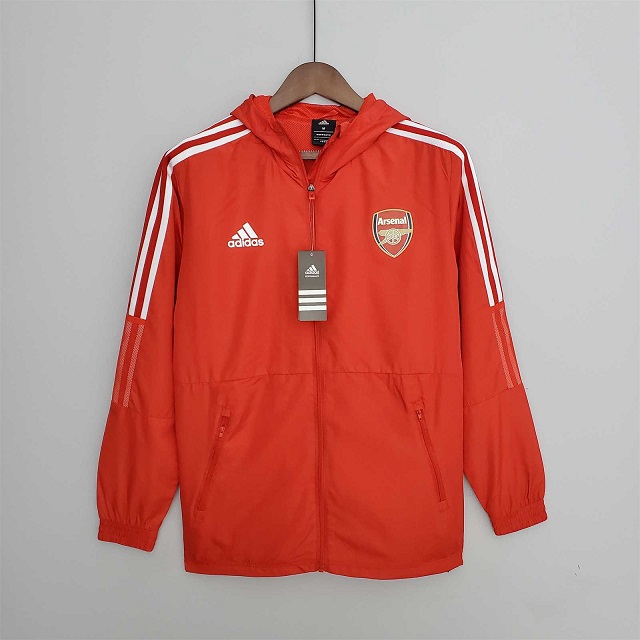AAA Quality Arsenal 22/23 Wind Coat - Red/White